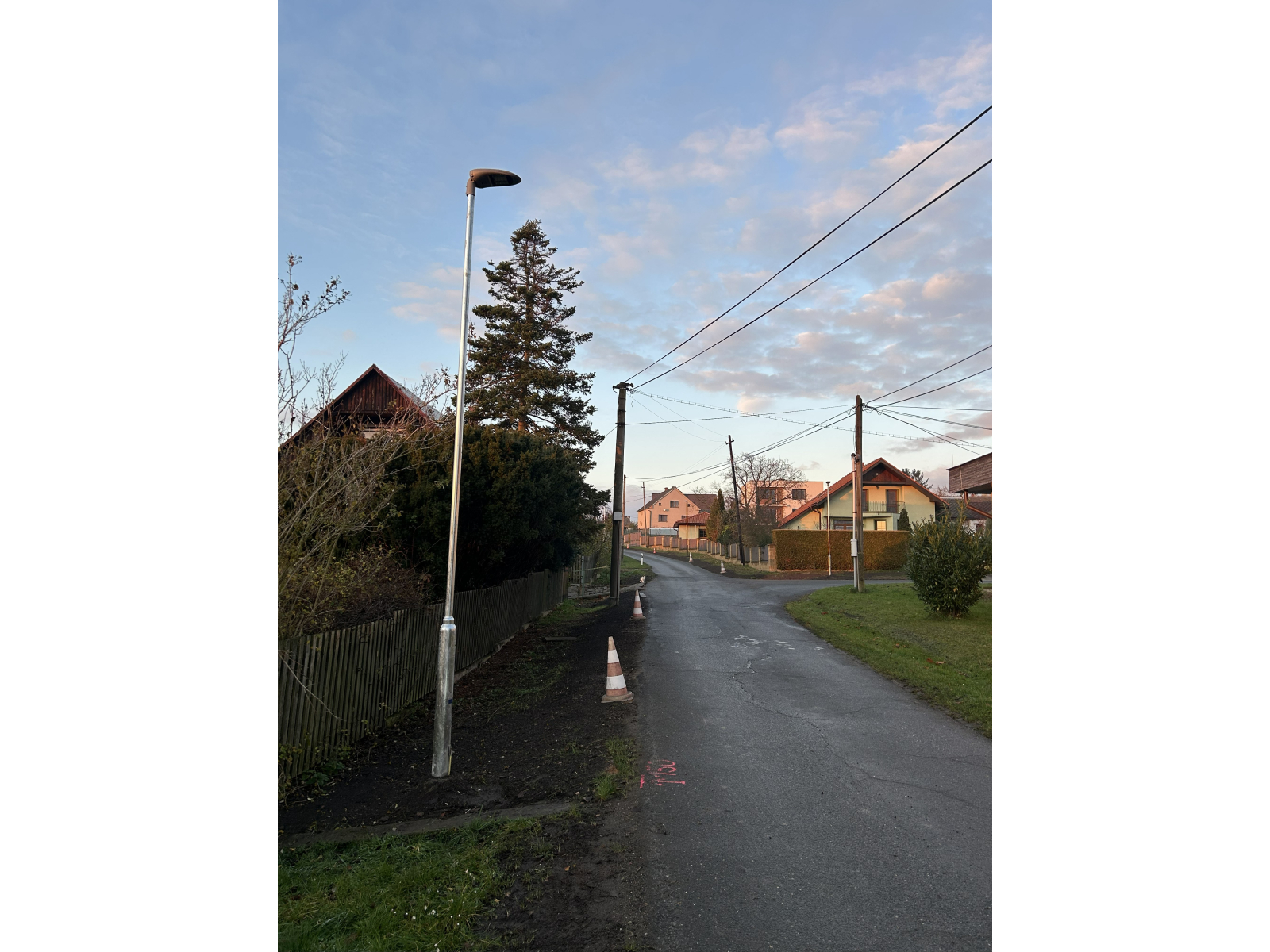 Ilustrační foto č. 1 k příspěvku Veřejné osvětlení zprovozněno 10.11.2025