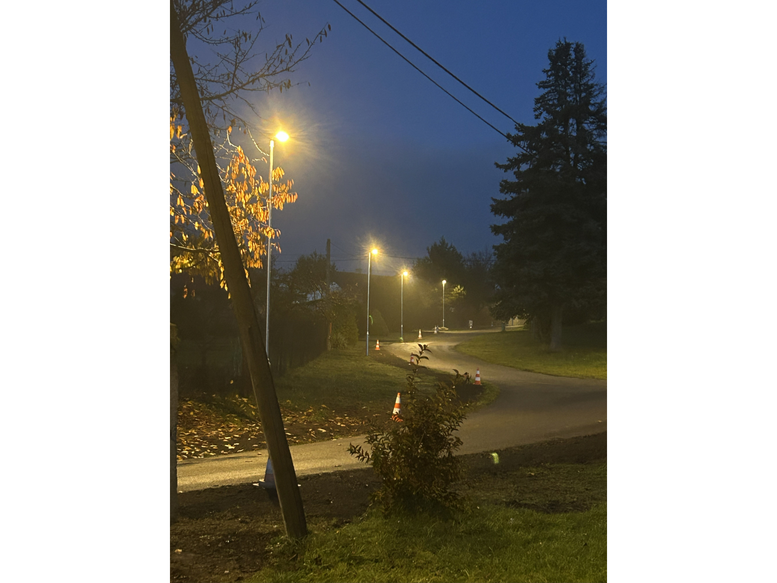 Ilustrační foto č. 4 k příspěvku Veřejné osvětlení zprovozněno 10.11.2025